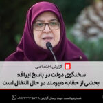 سخنگوی دولت در پاسخ ایراف: بخشی از حقابه هیرمند در حال انتقال است