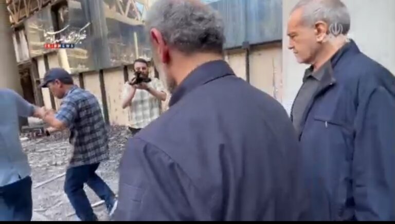 بازدید رئیس جمهور از سازمان صدا و سیما + فیلم
