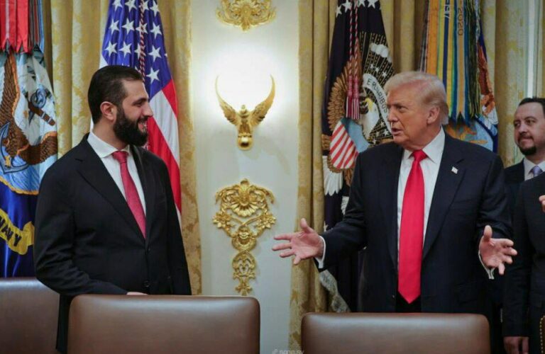 دیدار محرمانه احمد شرع با ترامپ در کاخ سفید؛ گام تازه در روابط دمشق و واشنگتن