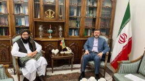 سرپرست سفارت افغانستان در تهران با معاون وزیر خارجه ایران دیدار کرد
