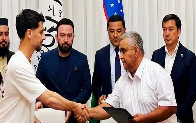 سفر هیأت ۱۰۰ نفری افغانستان به ازبکستان؛ دوطرف توافق‌هایی به ارزش ۲۱۰ میلیون دلار امضا کردند