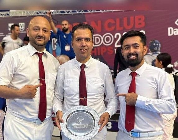 درخشش داور افغانستانی تکواندو؛ شفیع رستمی بهترین داور رقابت‌های باشگاهی اروپا شد