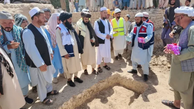 آغاز پروژه آبرسانی به ارزش ۸.۵ میلیون افغانی در جوزجان؛ تامین آب بهداشتی برای ۲۰۰۰ خانواده